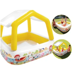 Надувной бассейн Intex, белый/желтый, 4 кг