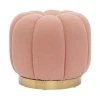 Пуфик 30, ткань, розовый, 40x35x35 см Пуфик 30, ткань, розовый, 40x35x35 см