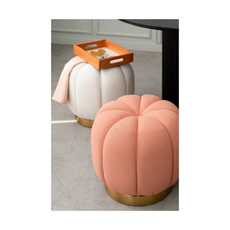 Пуфик 30, ткань, розовый, 40x35x35 см Пуфик 30, ткань, розовый, 40x35x35 см