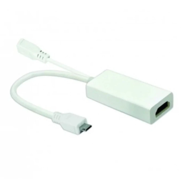 HDMI адаптер VCom CG-702 Micro USB M/Micro USB F+HDMI F 0.2M HDMI адаптер VCom CG-702 Micro USB M/Micro USB F+HDMI F 0.2M