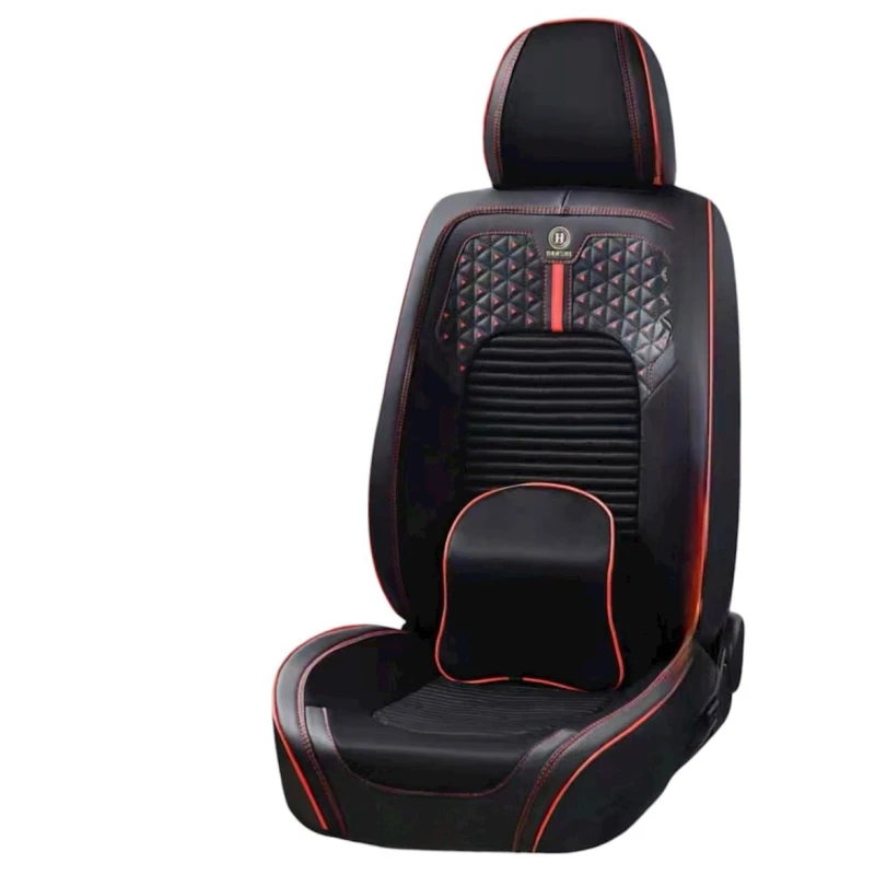 Чехол на сидения 9dkomurlu6, черный/красный Чехол на сидения 9dkomurlu6, черный/красный
