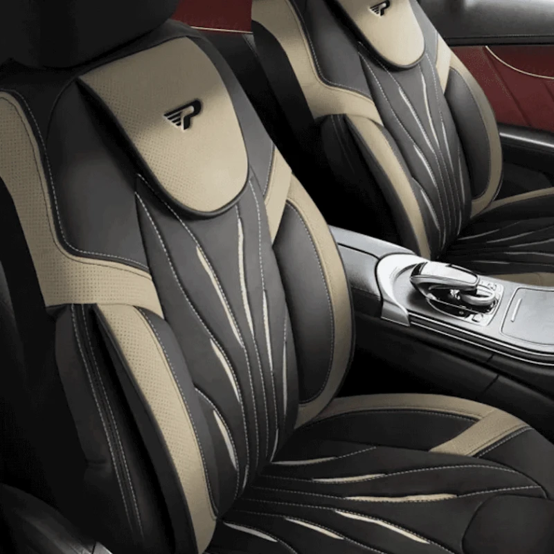 Чехол на сидения Panda Pars Series Beige/Black Чехол на сидения Panda Pars Series Beige/Black