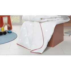 Одеяло детское для девочек Yataş Dacron, 95х145 см, хлопок, белое Одеяло детское для девочек Yataş Dacron, 95х145 см, хлопок, белое