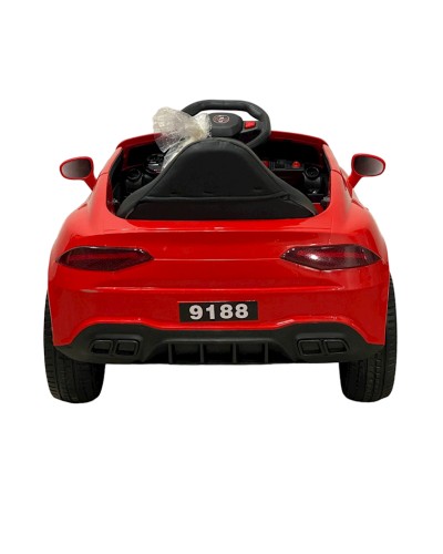 Uşaq elektrik avtomobili 9188 LKS-1, qırmızı