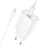 Адаптер для зарядки с одним портом USB-C PD 20 Вт, Hoco C143A