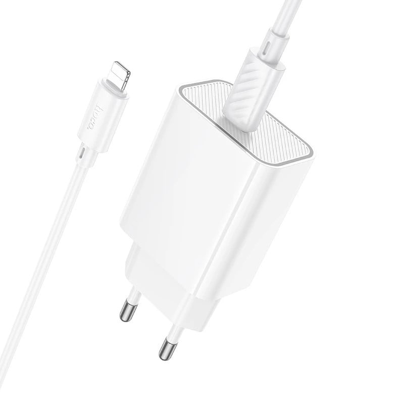 Адаптер для зарядки с одним портом USB-C PD 20 Вт, Hoco C143A