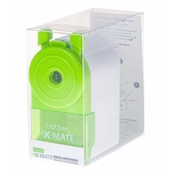 Точилка Hatber X-Mate 065507, белая/зеленая