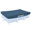 Тент для прямоугольного каркасного бассейна Intex Rectangular Frame Pools 28038, синий, 300х200 см Тент для прямоугольного каркасного бассейна Intex Rectangular Frame Pools 28038, синий, 300х200 см