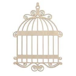 Hazırlama Rosa Talent Qəfəs, 26x19 sm, faner, 2 əd