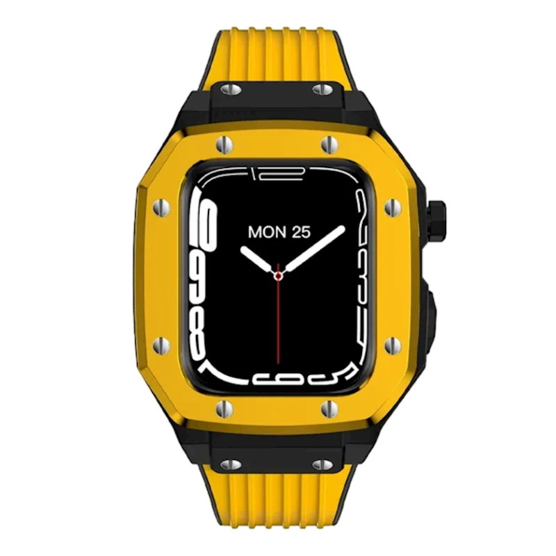 Ремешок и чехол Greatcase SW618 для Apple Watch 44mm Black