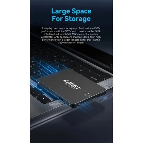 SSD накопитель Eaget 480GB
