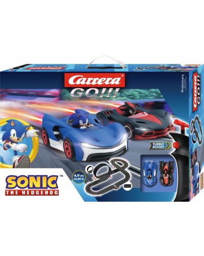 Avtotrek Carrera GO Sonic The Hedgehog, 4.9 m