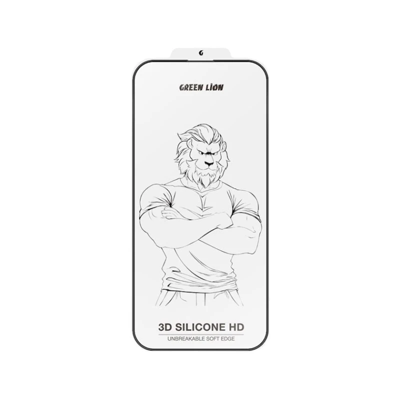 Qoruyucu şüşə Green Lion GN3DSIL16PCL Apple iPhone 16 Pro üçün