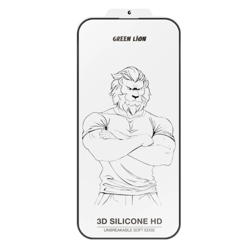 Qoruyucu şüşə Green Lion GN3DSIL16PCL Apple iPhone 16 Pro üçün