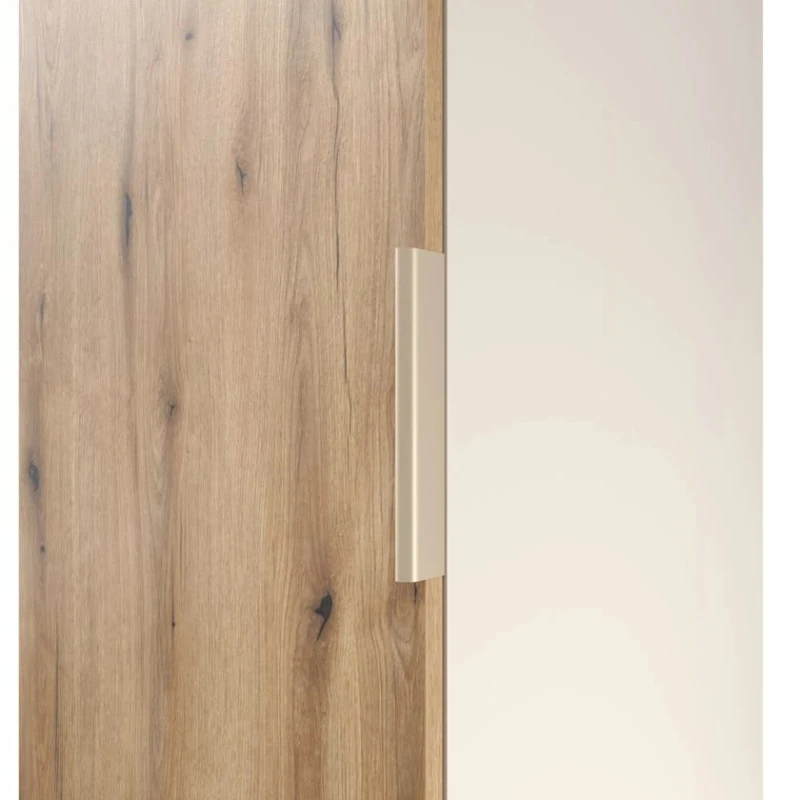 Шкаф Art Mebel 22, ламинат, бежевый/коричневый, 210x60x45 см Шкаф Art Mebel 22, ламинат, бежевый/коричневый, 210x60x45 см