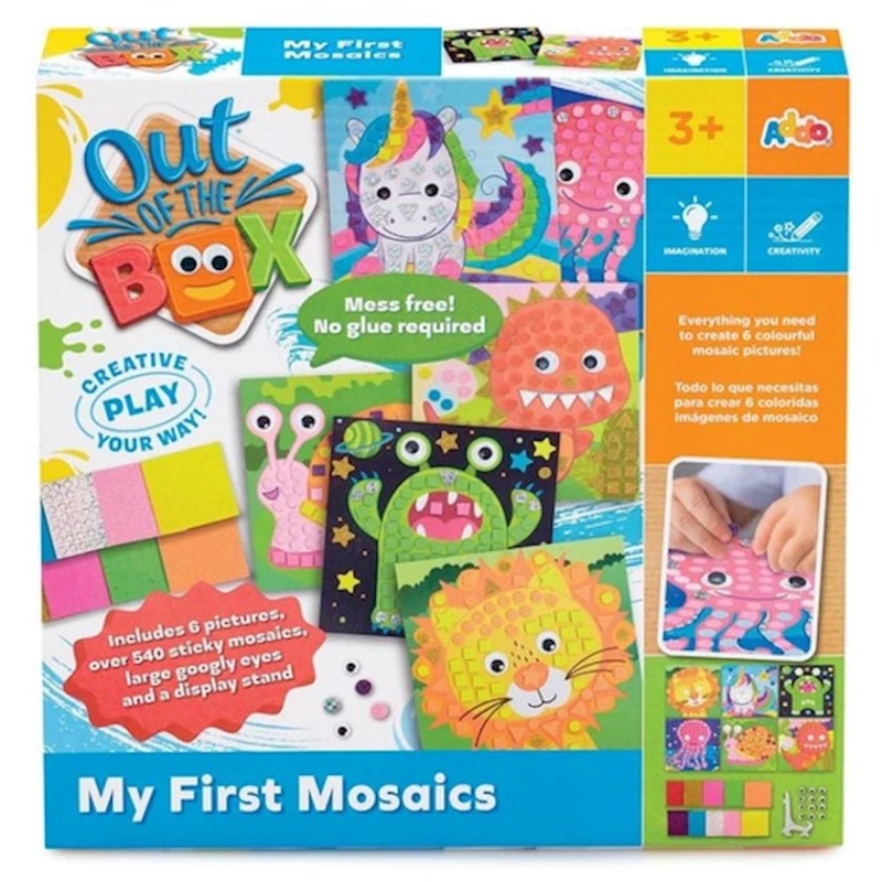 Детская мозаика Addo Play LTD Ootb My First Mosaics 318-18107-B, 3+ лет Детская мозаика Addo Play LTD Ootb My First Mosaics 318-18107-B, 3+ лет