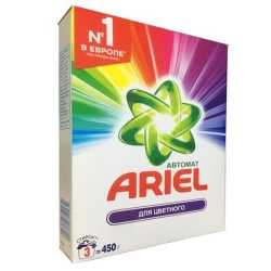 Стиральный порошок Ariel Color, для цветного белья, автомат, 450 г (5413149719132) Стиральный порошок Ariel Color, для цветного белья, автомат, 450 г (5413149719132)