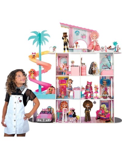 Oyun dəsti MGA L.O.L. Surprise OMG Fashion Dolls House, 4+ yaş