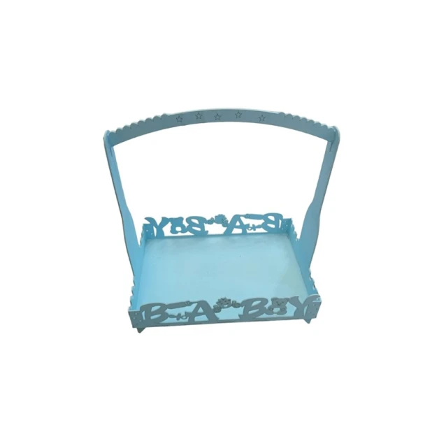 Корзина 30x50 см, голубой