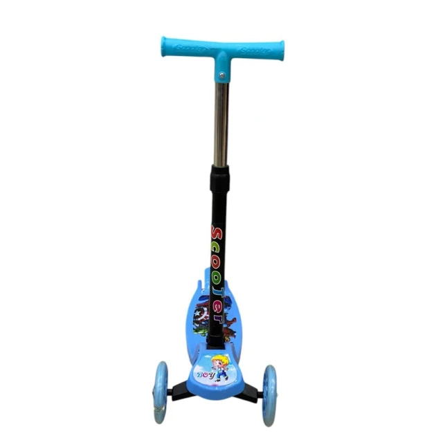 Детский самокат L077_blue, синий Детский самокат L077_blue, синий