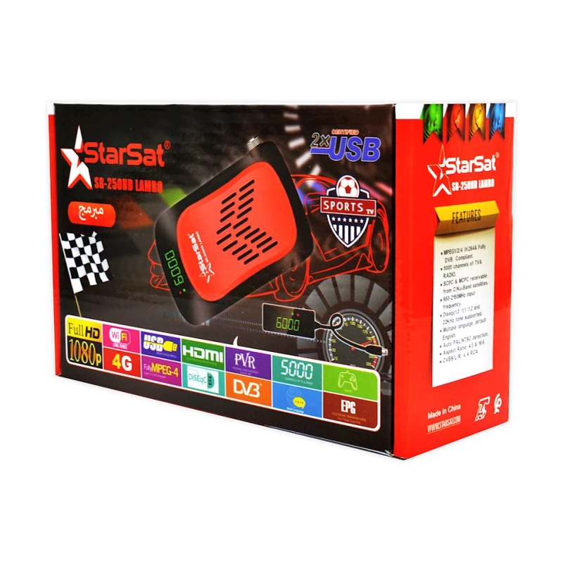 ТВ тюнер StarSat SR-250HD Lambo ТВ тюнер StarSat SR-250HD Lambo