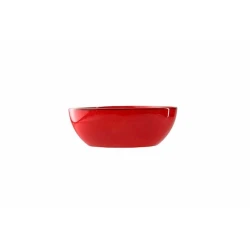 Миска Porland Seasons 04ALM007974, 22 см, фарфор, красная Миска Porland Seasons 04ALM007974, 22 см, фарфор, красная