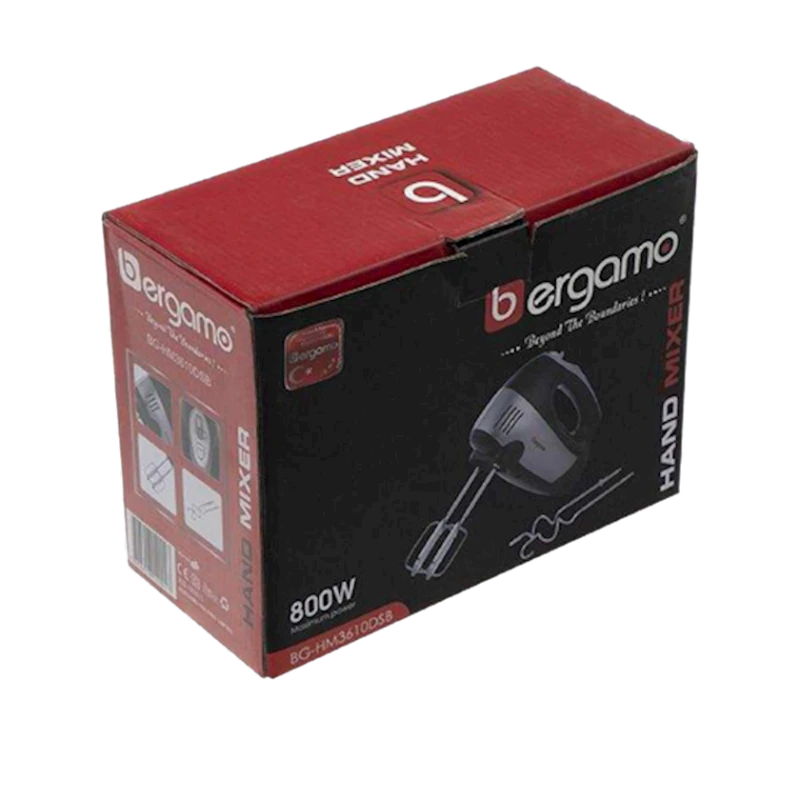Миксер Bergamo BG-HM3610DSB Миксер Bergamo BG-HM3610DSB