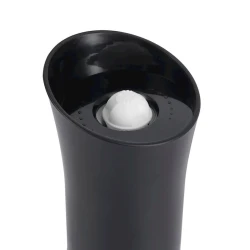 Ədviyyat üçün dəyirman Gipfel Plain 50698, hündürlük 21 sm, paslanmayan polad/plastik/şüşə, qara/şəffaf