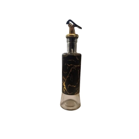 Емкость для хранения масла MagiDeal SE136, черный/золотистый