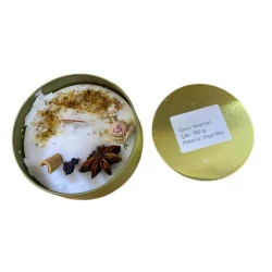 Ароматическая свеча Огненная sham_080, соевый воск, 7x9 см