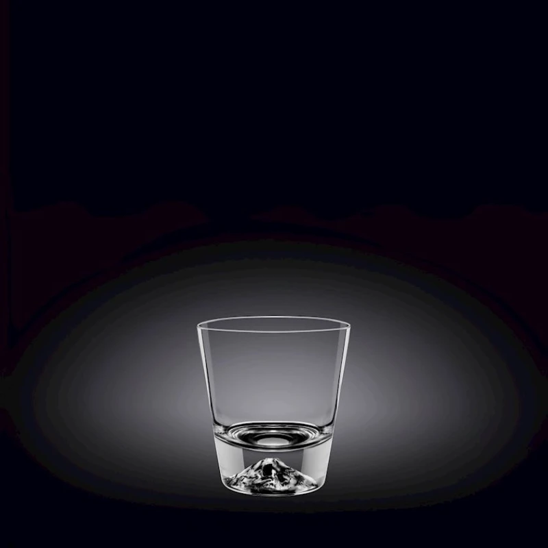 Набор бокалов для виски Wilmax WL‑888056/2C, 250 мл, хрусталь, прозрачный, 2 шт