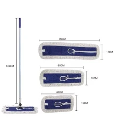 Насадка для швабры 433, 40 см, голубая