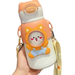 Детский термос 6972834000911, оранжевый, 520 мл