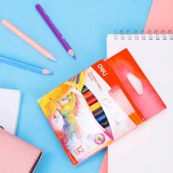 Набор карандашей Deli mini C00400, 12 шт Набор карандашей Deli mini C00400, 12 шт