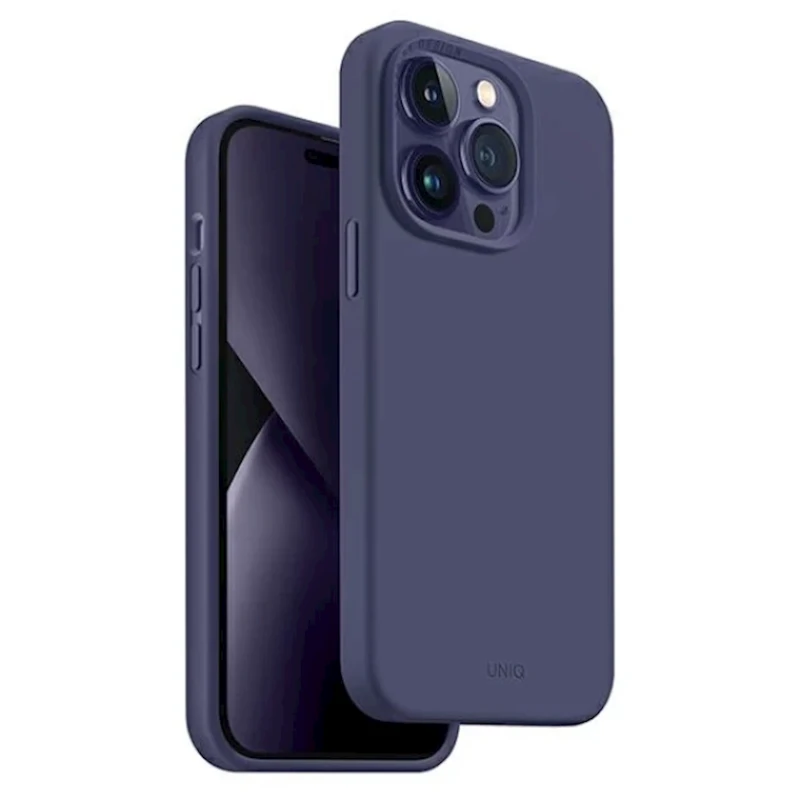 Чехол UNIQ Lino для iPhone 14 Pro Max Purple Fig