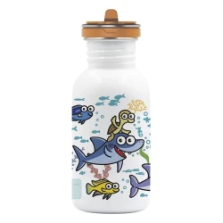 Uşaq termosu Laken Sea Friends, 500 ml, ağ