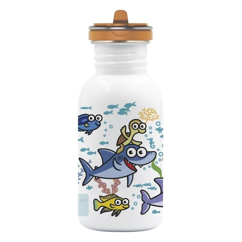 Uşaq termosu Laken Sea Friends, 500 ml, ağ Uşaq termosu Laken Sea Friends, 500 ml, ağ