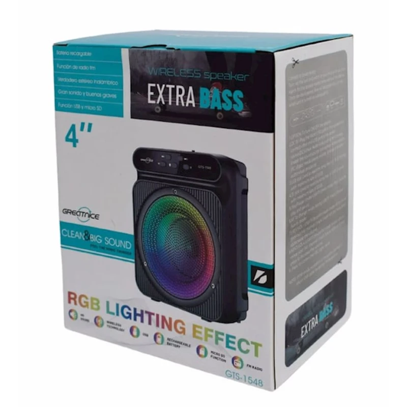 Portativ dinamik GTS-1548 Black