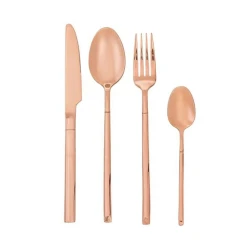 Ложка столовая Hom-me 200000000002432, 20.5 см, нержавеющая сталь, Розовое золото