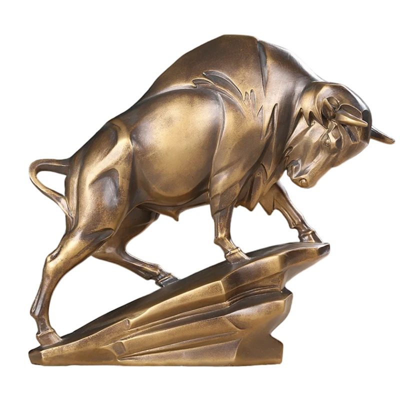 Декоративная статуэтка Бизон, смола Декоративная статуэтка Бизон, смола