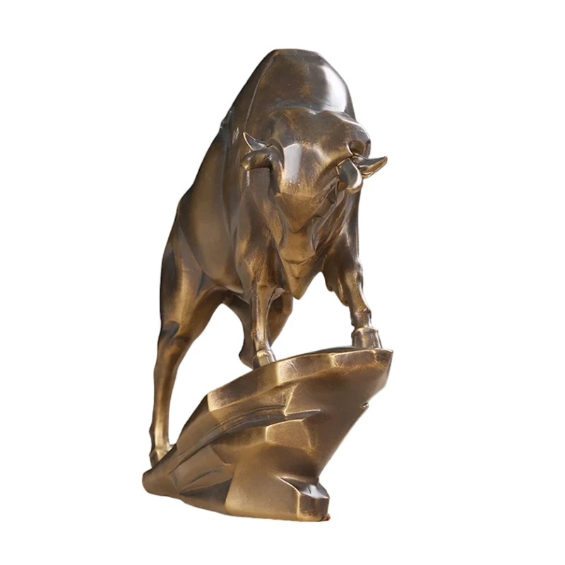 Декоративная статуэтка Бизон, смола Декоративная статуэтка Бизон, смола