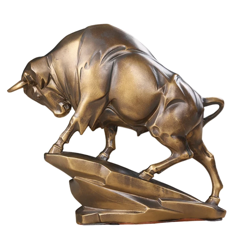 Декоративная статуэтка Бизон, смола Декоративная статуэтка Бизон, смола