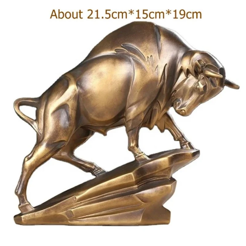 Декоративная статуэтка Бизон, смола Декоративная статуэтка Бизон, смола