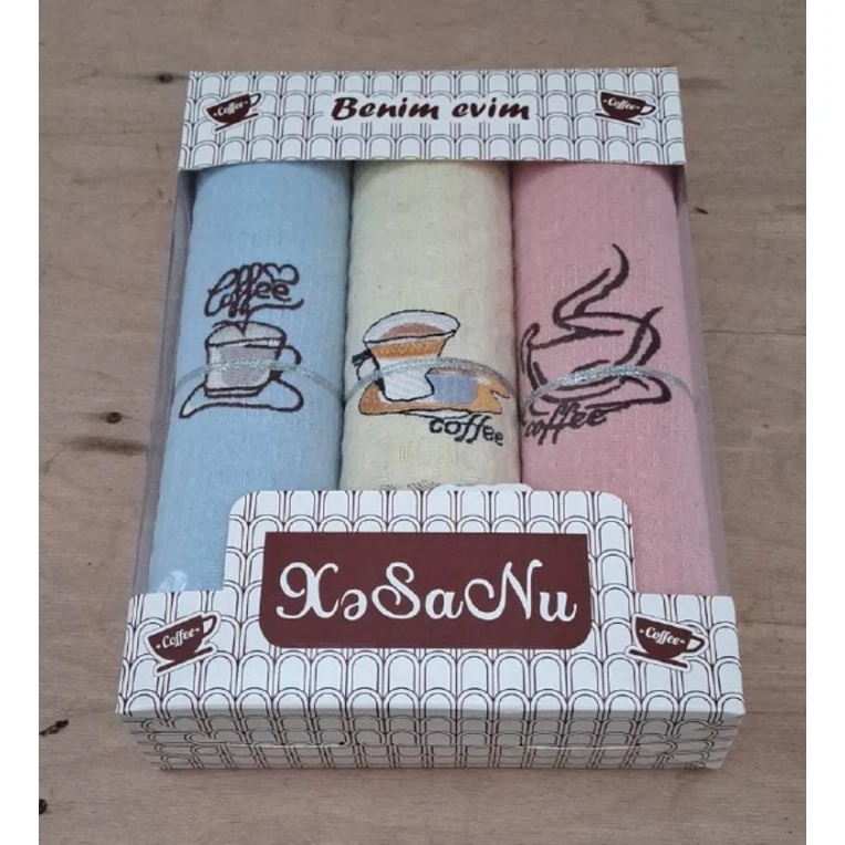 Кухонное полотенце MM Tekstil MM-107, 25x40 см, 3 шт