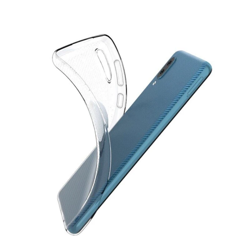 Çexol Samsung Galaxy A02 üçün, Transparent