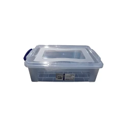 Контейнер Dunya Plastik, 10 л, прямоугольный, пластик, прозрачный