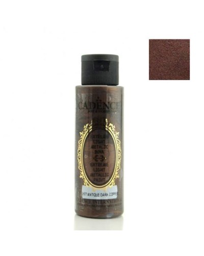 Akril boya-metallik Cadence Extreme Light Metallic 6177 Antique Dark Copper 70 ml