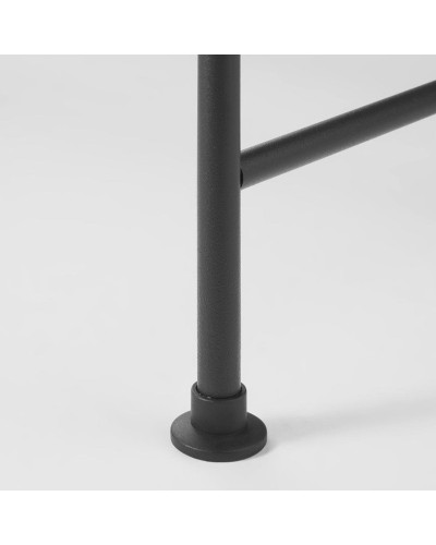 Stellaj IKEA FROSJON, polad/polipropilen, qara, 65x156 sm