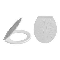 Крышка-сиденье Nova SOG-7705, 438x367 мм, белый