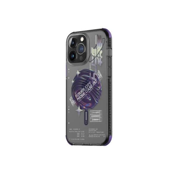 Çexol Skinarma Shorai Apple iPhone 14 Pro üçün Violet Çexol Skinarma Shorai Apple iPhone 14 Pro üçün Violet